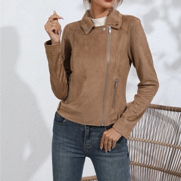 Boho zip up moto jacket - Picture 6 of 15